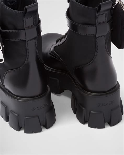 prada addidas boots|Prada re nylon boots.